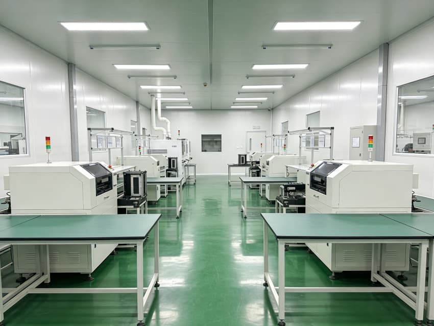 蚌埠廠房裝修：電子元件生產廠房